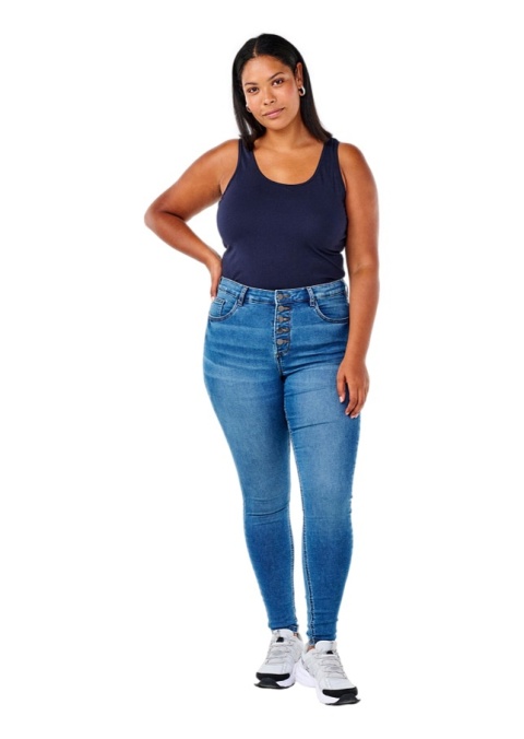 ZIZZI KLASYCZNY GRANATOWY TOP 010E