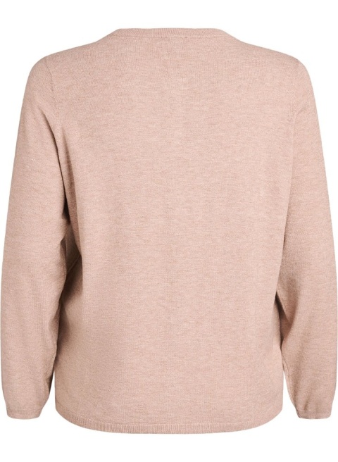 ZIZZI PIĘKNY KARDIGAN SWETER NA GUZIKI BEŻOWY 479D