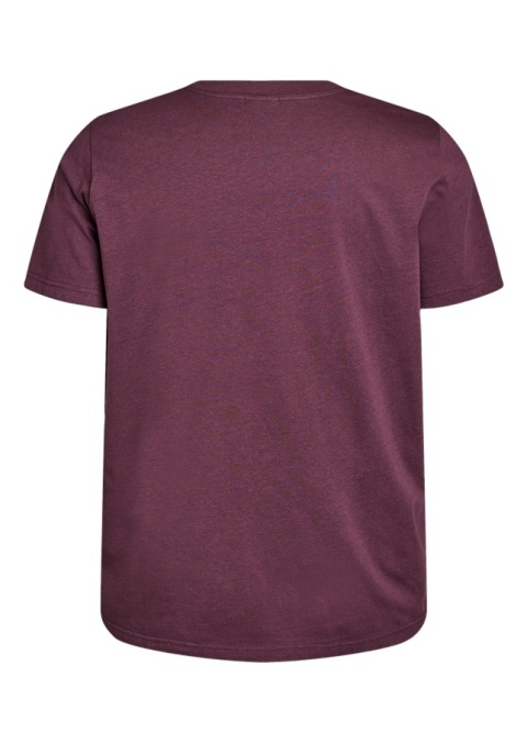 ZIZZI FIOLETOWY T-SHIRT BAWEŁNA 264A