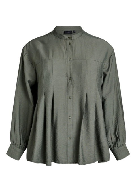 ZIZZI ELEGANCKA ZIELONA KOSZULA WISKOZA 672A