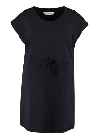 Z-ONE KRÓTKA GRANATOWA SUKIENKA TUNIKA BAWEŁNA ZO81