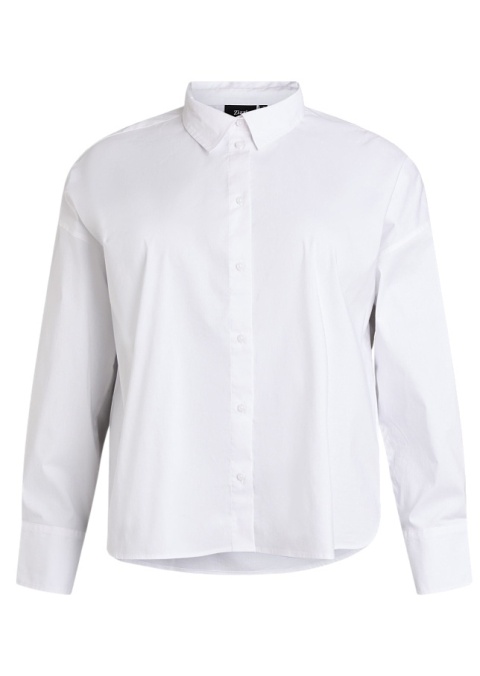 ZIZZI BIAŁA LUŹNA KLASYCZNA KOSZULA 308A