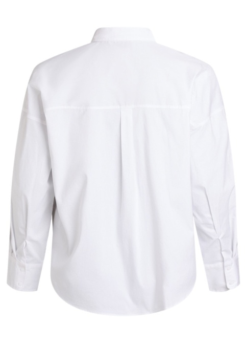 ZIZZI BIAŁA LUŹNA KLASYCZNA KOSZULA 308A