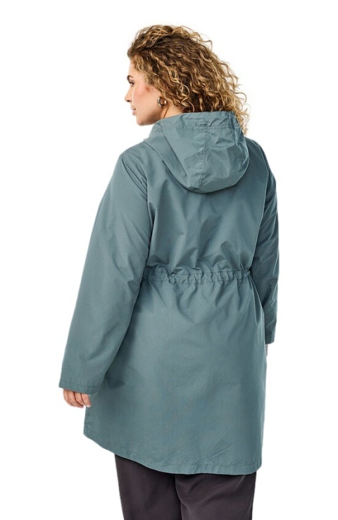 ZIZZI ZIELONY KURTKA PRZECIWDESZCZOWA PŁASZCZ 012B