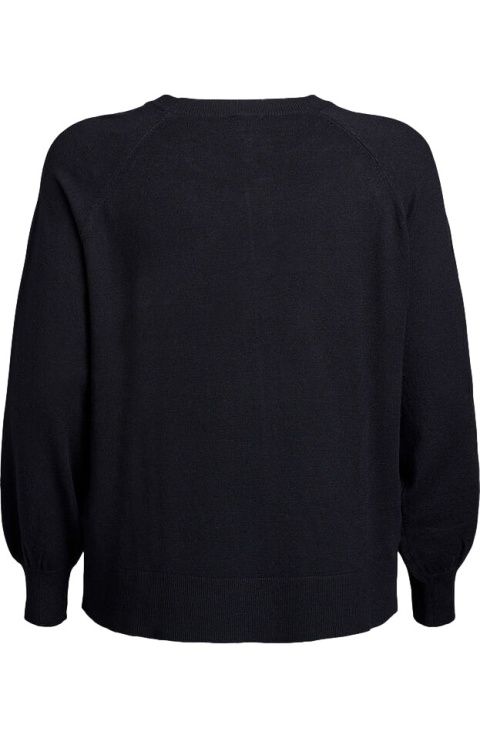 ZIZZI FANTASTYCZNA BLUZKA DZIANINOWA CZARNA 479A