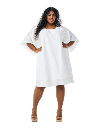 ZIZZI IMPREZOWA SUKIENKA HISZPANKA STRUKTURA WZÓR 080A