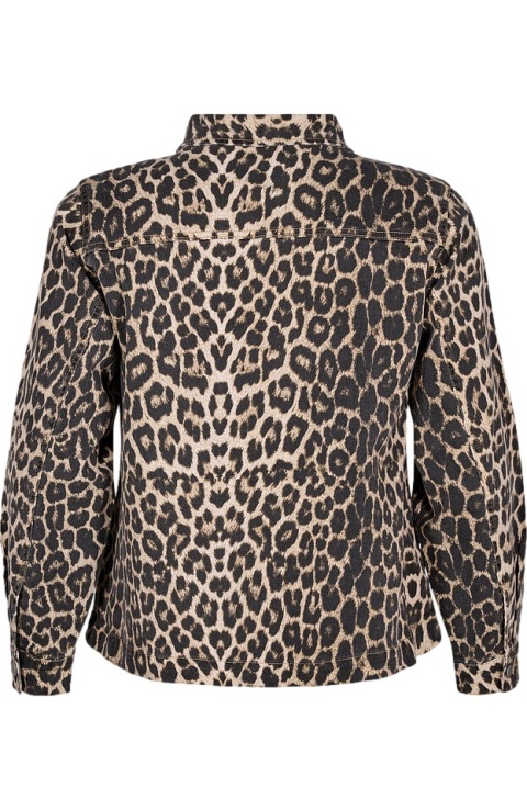 ZIZZI PANTERKA KOSZULA JEANSOWA KIESZENIE 076C