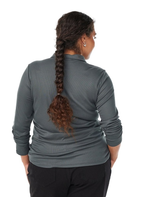 ZIZZI PRĄŻKOWANA KOSZULKA BLUZKA POLO 282A