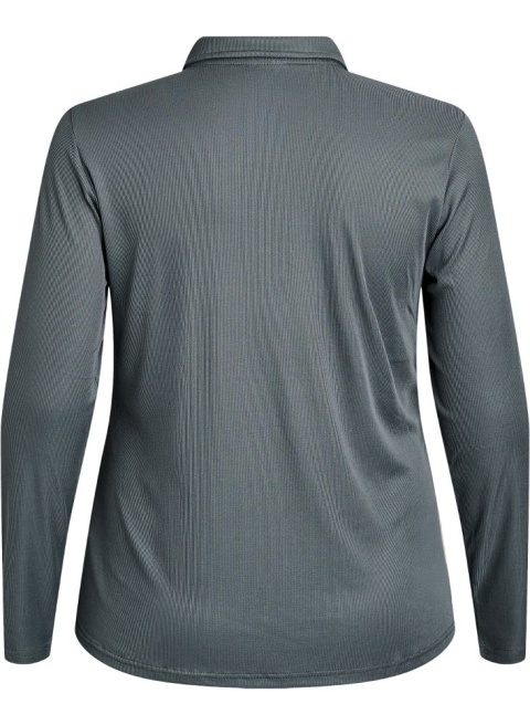 ZIZZI PRĄŻKOWANA KOSZULKA BLUZKA POLO 282A