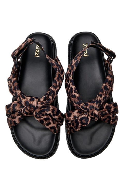 ZIZZI ŚLICZNE PANTERKOWE BUTY SANDAŁY 056A