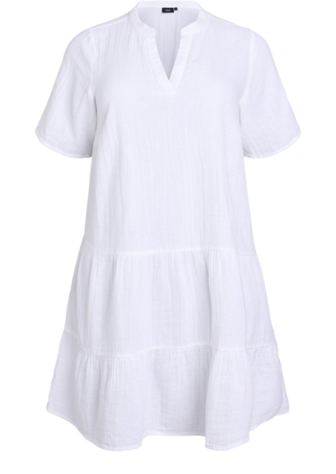 ZIZZI BIAŁA TUNIKA SUKIENKA BAWEŁNA 064H