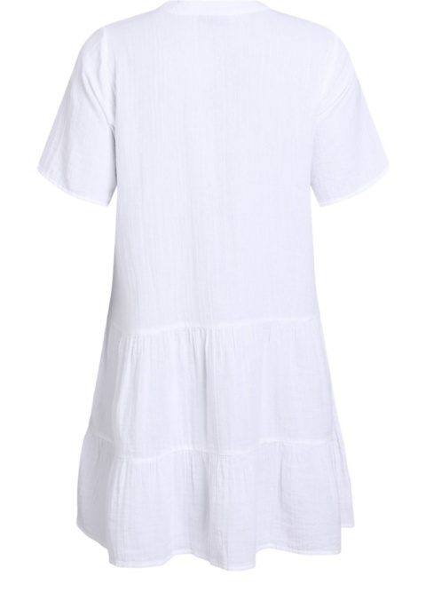 ZIZZI BIAŁA TUNIKA SUKIENKA BAWEŁNA 064H