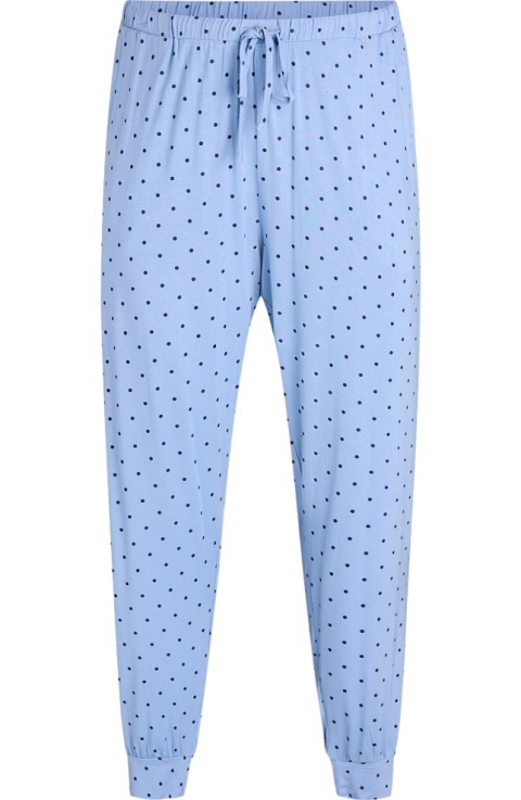 ZIZZI WYGODNE NIEBIESKIE SPODNIE PIŻAMA 092B