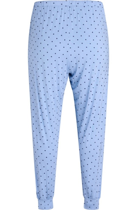 ZIZZI WYGODNE NIEBIESKIE SPODNIE PIŻAMA 092B