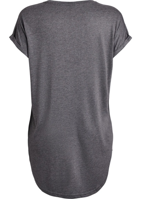 ZIZZI WYGODNA SZARA KOSZULA NOCNA NADRUK 056A