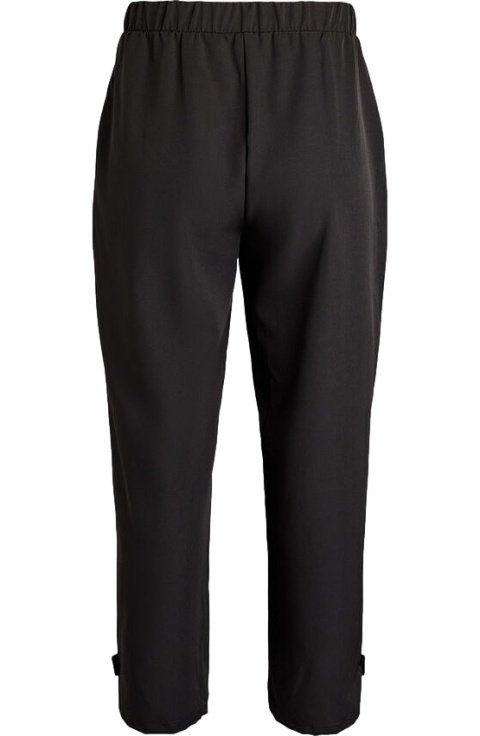 ZIZZI CZARNE ELEGANCKIE SPODNIE PASEK 950A