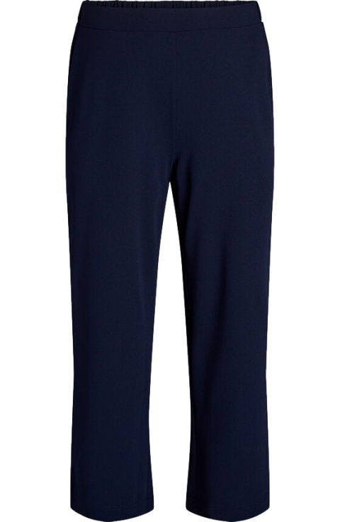 ZIZZI GRANATOWY KLASYCZNE PROSTE SPODNIE 007A