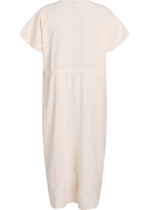 ZIZZI NIESAMOWITA KREMOWA SUKIENKA MAXI LATO 473G