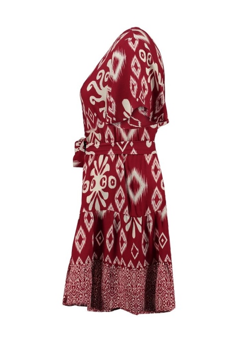 Z-ONE FINEZYJNA TUNIKA SUKIENKA AZTECKI WZÓR LATO ZO02