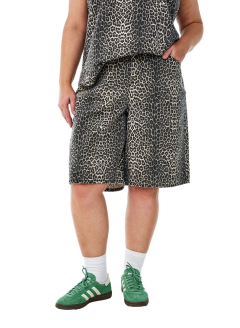 ZIZZI JEANSOWE SPODENKI BERMUDY PANTERKA 076M