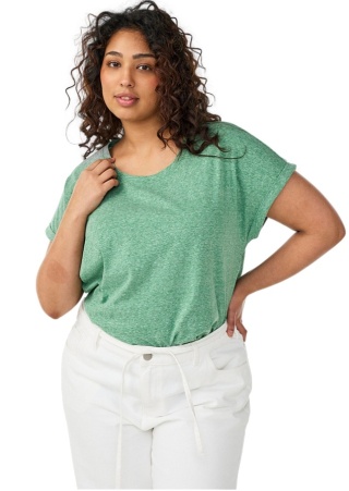 ZIZZI FANTASTYCZNY MIĘTOWY T-SHIRT 504C