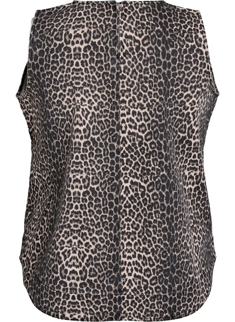 ZIZZI JEANSOWY TOP PANTERKA BAWEŁNA 076O