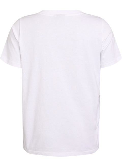 ZIZZI KLASYCZNY BIAŁY T-SHIRT BAWEŁNA 264C