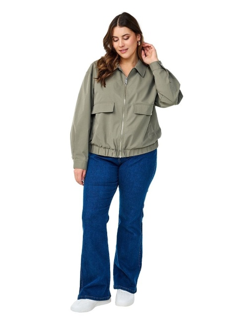 ZIZZI KURTKA BOMBERKA KHAKI ZIELONA 441D