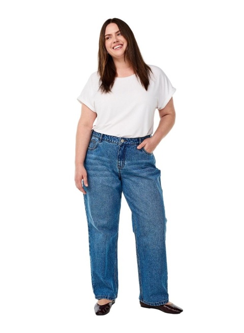 ZIZZI LUŹNA BIAŁA BLUZKA T-SHIRT 400A