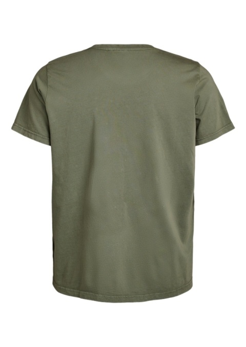 ZIZZI T-SHIRT BLUZKA DETALE BAWEŁNA ZIELONY 295A