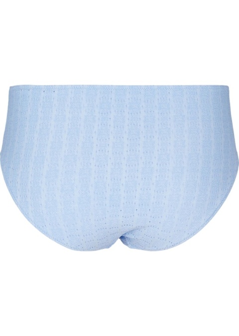 ZIZZI MAJTKI BIKINI TEKSTUROWE NIEBIESKIE 824B