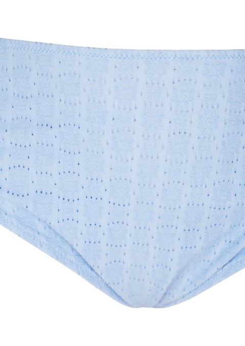 ZIZZI MAJTKI BIKINI TEKSTUROWE NIEBIESKIE 824B