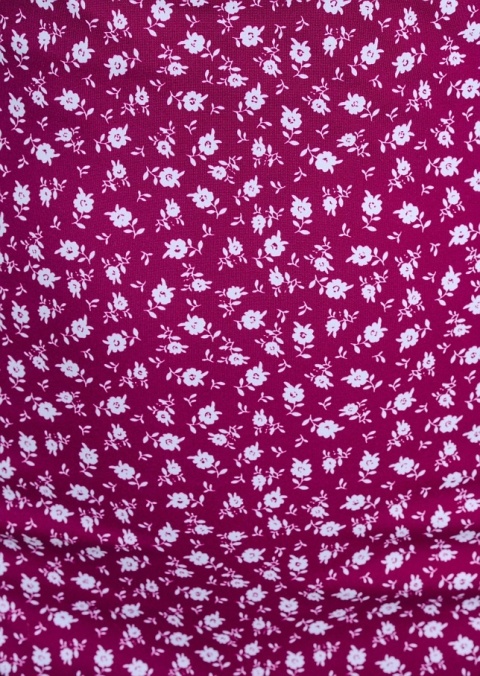 ZIZZI FIOLETOWE MAJTKI KĄPIELOWE BIKINI WYSOKI STAN NADRUK 506G