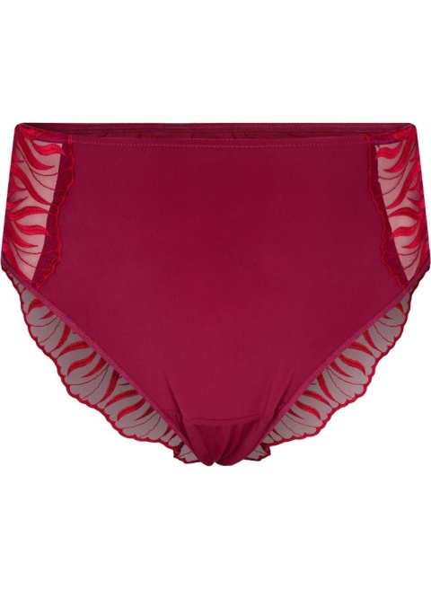 ZIZZI CZERWONE ELEGANCKIE MAJTKI TAI HAFT 987B