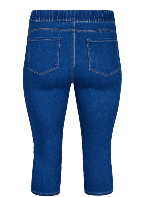 ZIZZI JEANSY JEGGINSY RYBACZKI NIEBIESKIE 027B