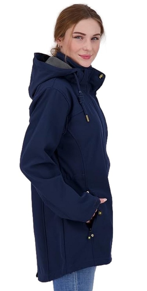 SEESTERN KURTKA FUNKCJONALNA SOFTSHELL GRANATOWY ST01