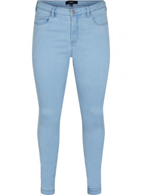 ZIZZI EX LT BLUE BŁĘKITNE RURKI JEANSY KLASYCZNE SPODNIE 305L N78
