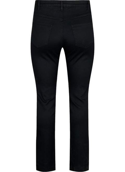 ZIZZI SPODNIE JEANSY CZARNE SLIM FIT ZWĘŻANE 305A N78