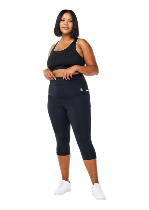ZIZZI SPORTOWE CZARNE WYGODNE LEGGINSY 255B