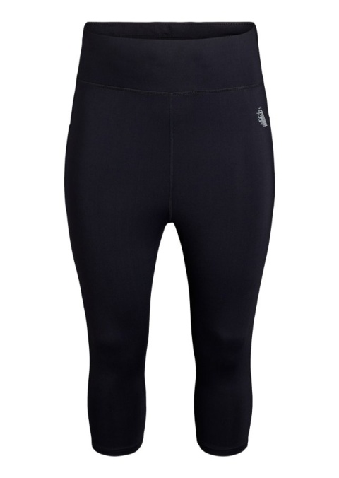 ZIZZI SPORTOWE CZARNE WYGODNE LEGGINSY 255B