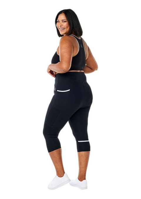ZIZZI SPORTOWE CZARNE WYGODNE LEGGINSY 255B