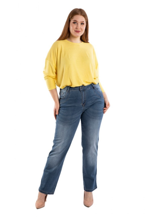 ZIZZI MODNE JEANSY PROSTE STRETCH N 82 492B ZIZZI MODNE JEANSY PROSTE STRETCH N 82 492B