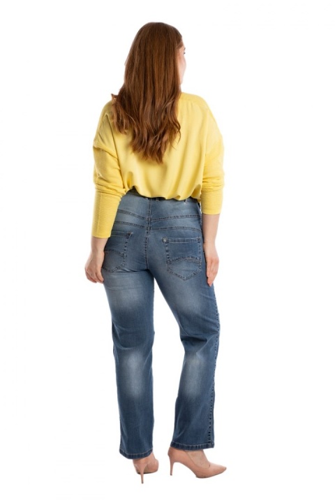 ZIZZI MODNE JEANSY PROSTE STRETCH N 82 492B ZIZZI MODNE JEANSY PROSTE STRETCH N 82 492B