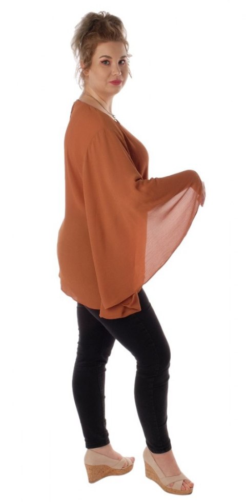 ZIZZI RUDA BLUZKA/TUNIKA OVERSIZE Z059 ZIZZI RUDA BLUZKA/TUNIKA OVERSIZE Z059