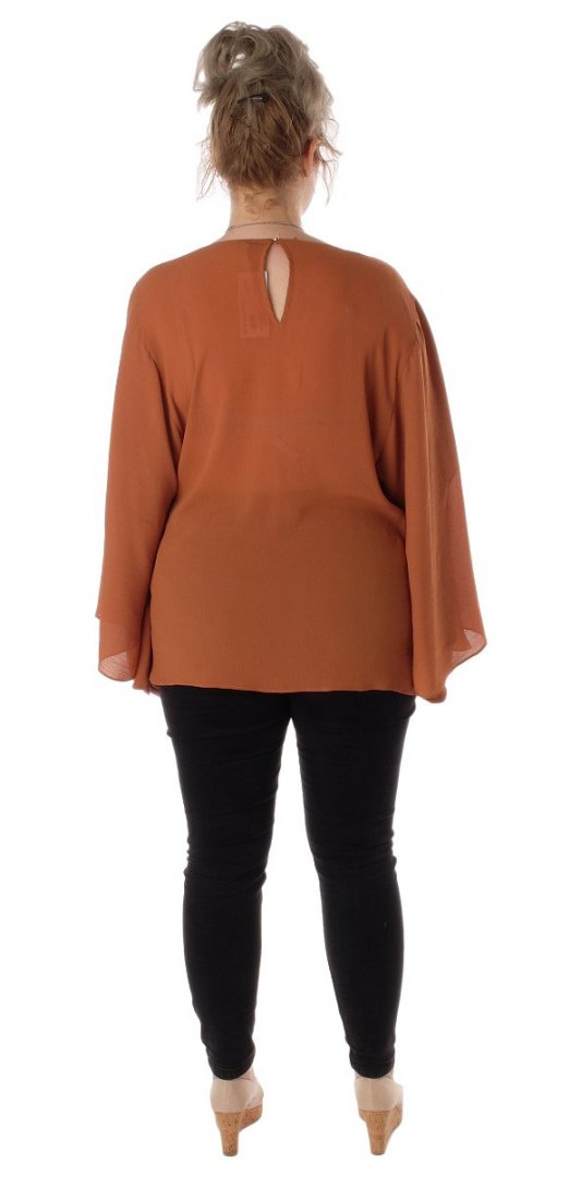 ZIZZI RUDA BLUZKA/TUNIKA OVERSIZE Z059 ZIZZI RUDA BLUZKA/TUNIKA OVERSIZE Z059