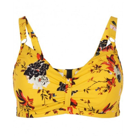 ZIZZI GÓRA OD BIKINI ŻÓŁTA W KWIATY 013B ZIZZI GÓRA OD BIKINI ŻÓŁTA W KWIATY 013B