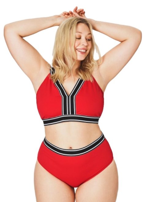 ZIZZI GÓRA OD BIKINI PASKI CZERWIEŃ 024C ZIZZI GÓRA OD BIKINI PASKI CZERWIEŃ 024C