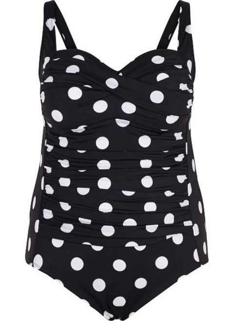 ZIZZI MODNY KOSTIUM MARSZCENIA GROCHY 007A ZIZZI MODNY KOSTIUM MARSZCENIA GROCHY 007A