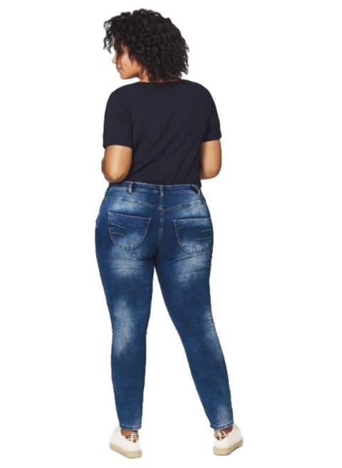 ZIZZI SPODNIE JASNY JEANS SUWACZKI N82 780B ZIZZI SPODNIE JASNY JEANS SUWACZKI N82 780B