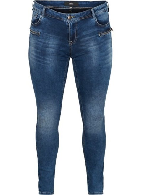 ZIZZI SPODNIE JASNY JEANS SUWACZKI N82 780B ZIZZI SPODNIE JASNY JEANS SUWACZKI N82 780B